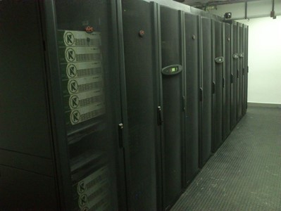 Inside a data center