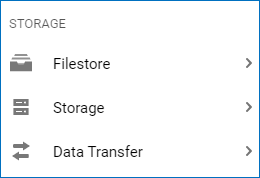 GCP's Storage services