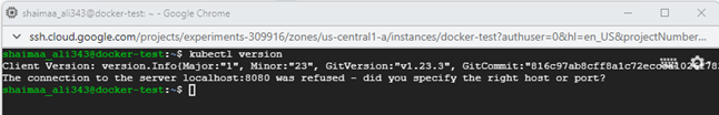 Verifying kubectl installation