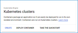 GKE clusters
